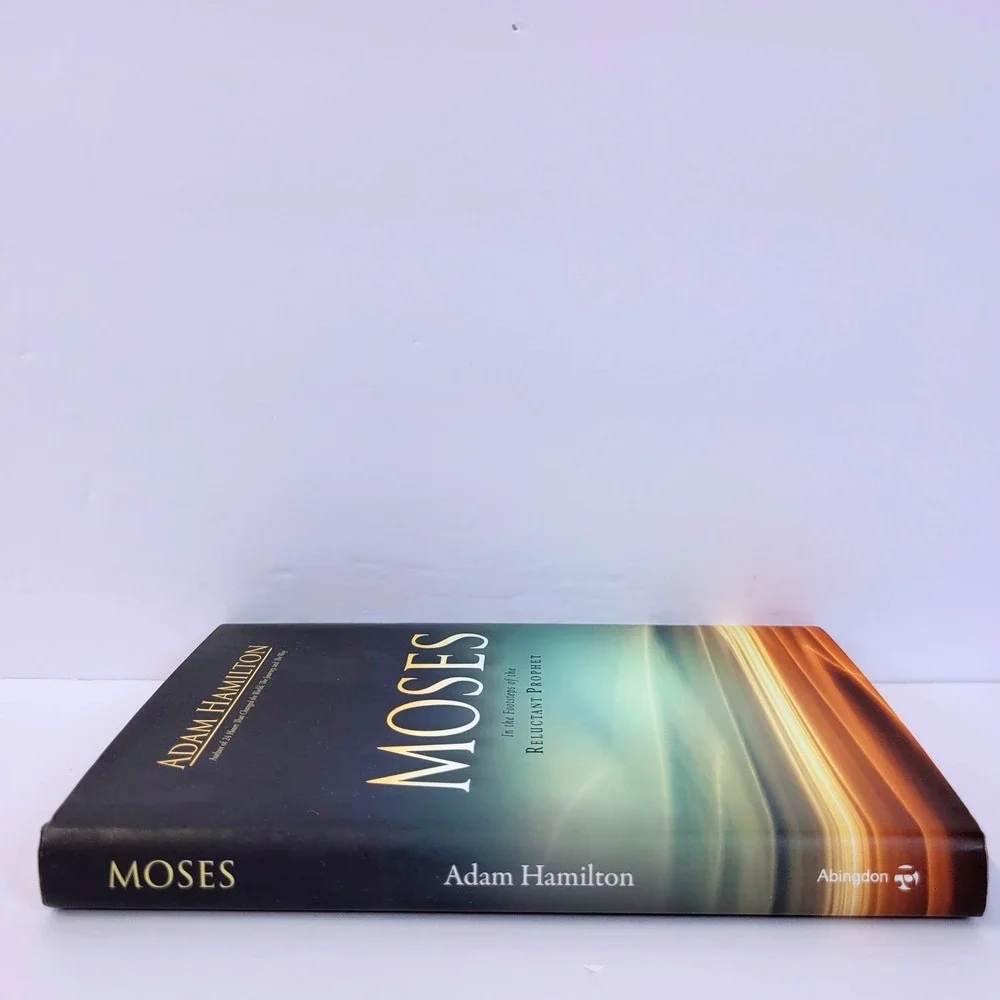 Moses Reluctant Prophet Hardcover Book Adam Hamilton Christian Moses Biography